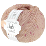 Lana Grossa Cool Wool Baby 370 Roze beige/Roze/Geel