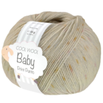 Lana Grossa Cool Wool Baby 373 Parelbeige/Geel/Lichtblauw/Lila