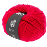 Lana Grossa Bingo 020 Reflecterend rood