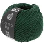 Cool Wool Big 1625 Donkergroen gemêleerd