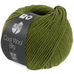 Lana Grossa Cool Wool Big 1706 Olijf gemêleerd
