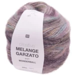 Rico Design Creative Melange Garzato 001 Lila-turkoois