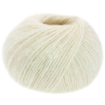 Lana Grossa Natural Alpaca Pelo 01 Rauw wit