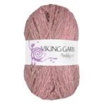 Viking Pleddgarn 763 Bruin/Roze