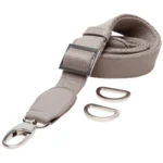 Go Handmade Schouderriem voor Tas, 85-125 cm 22294 Beige/zilver