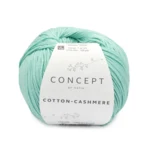 Katia Cotton Cashmere 87 Lichtgroen