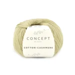 Katia Cotton Cashmere 92 Groene thee