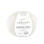 Katia Concept Merino Baby 001 Wit