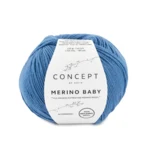 Katia Concept Merino Baby 044 Middenblauw
