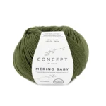 Katia Concept Merino Baby 026 Donkergroen