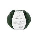 Katia Concept Merino Baby 085 Donkergroen