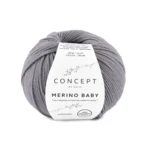 Katia Concept Merino Baby 025 Grijs