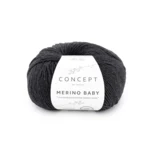Katia Concept Merino Baby 162 Donkergrijs