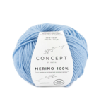 Katia Merino 100% 008 Blauwe lucht