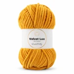 LindeHobby Velvet Lux 46 Mosterdgeel