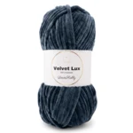 LindeHobby Velvet Lux 55 Staalblauw