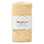 LindeHobby Macrame Lux, Rope Yarn, 2 mm