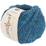Lana Grossa Landlust Soft Tweed 90 29 Turquoiseblauw gemêleerd