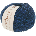 Lana Grossa Landlust Soft Tweed 180 114 Donker blauw mêleerd