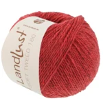 Lana Grossa Landlust Soft Tweed 180 132 Aardbeirood gemêleerd