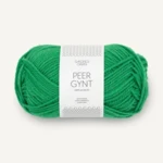 Sandnes Peer Gynt 8236 Jelly bean green