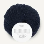 Sandnes Tweed Recycled 5585 Marineblauw