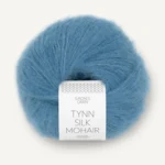 Sandnes Tynn Silk Mohair 6042 Donkerhemelsblauw