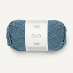 Sandnes Duo 6033 Jeansblauw