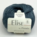 Permin Elise 33 Stoffig indigo