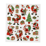 Stickers, Kerstmis, 15 x 16.5 cm, 1 vel Klassieke kerstfiguren