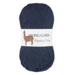 Viking Alpaca Fine 627 Jeansblauw