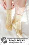 247-20 Bright Morning Socks by DROPS Design