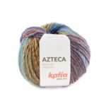 Katia Azteca 82 Robijnrood-bladgroen-blauw paars