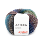 Katia Azteca 95 Blauw-groen-rood