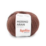 Katia Merino Aran 110 Roodbruin