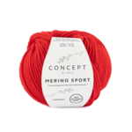 Katia Concept Merino Sport 004 Rood