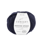 Katia Concept Merino Sport 005 Donkerblauw