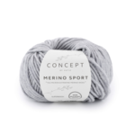 Katia Concept Merino Sport 404 Lichtgrijs