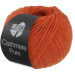 Lana Grossa Cashmere Pure 25 Pompoenrood