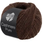 Lana Grossa Cashmere Pure 37 Donkerbruin