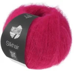 Lana Grossa Silkhair 224 Donkerroze