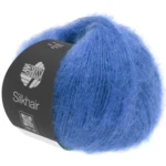 Lana Grossa Silkhair 133 Gentiaanblauw