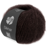 Lana Grossa Silkhair 209 Zwartbruin