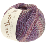 Lana Grossa Landlust Die Sockenwolle 217 Ecru/Roze/Paars/Hotpink/Fuchsia/Antraciet