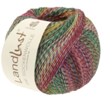 Lana Grossa Landlust Die Sockenwolle 218 Groen/Rood/Blauw/Roze/Geel/Vanille