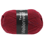 Lana Grossa Meilenweit 100 Tweed 161 Bordeauxrood