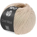 Lana Grossa Cool Wool Mélange 1507 Beige gemêleerd