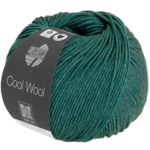 Lana Grossa Cool Wool Mélange 1425 Donkergroen gemêleerd