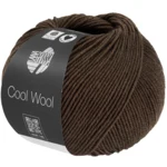 Lana Grossa Cool Wool Mélange 1509 Grijsbruin gemêleerd
