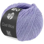Lana Grossa Cool Wool Mélange 1498 Lila gemêleerd